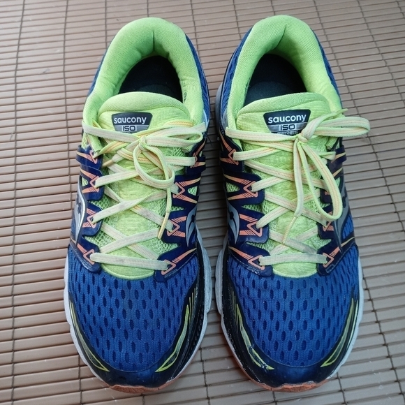 Saucony Triumph ISO Series S20262-1 Mens Athletic Running Shoes blue Size 12.  5 - Picture 3 of 10